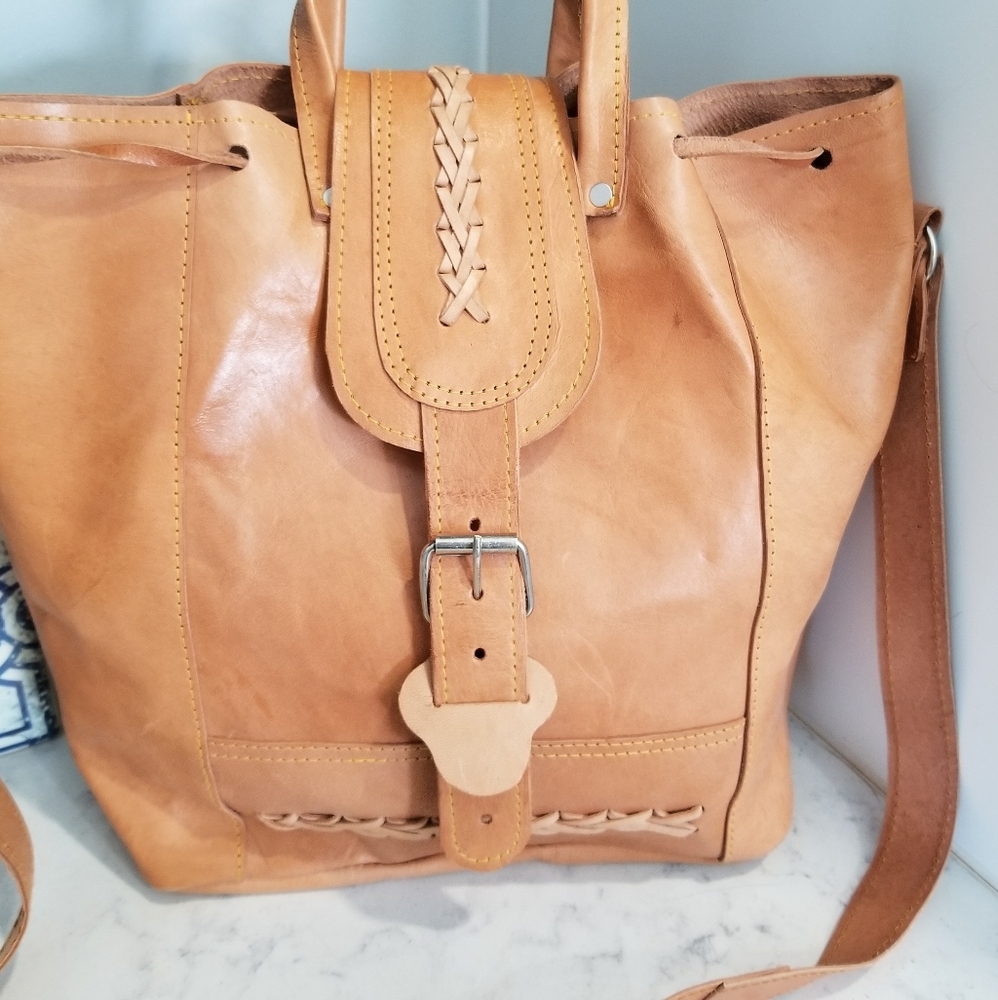 👜 HANDMADE LEATHER BAG - Picture 2 of 10